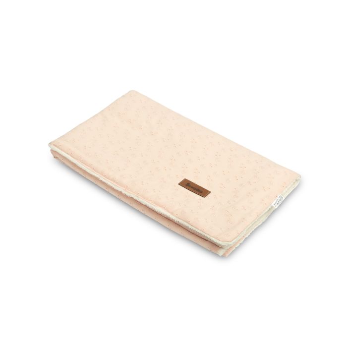 Bērnu pleds "Silky ornament" 100x80 cm rozā