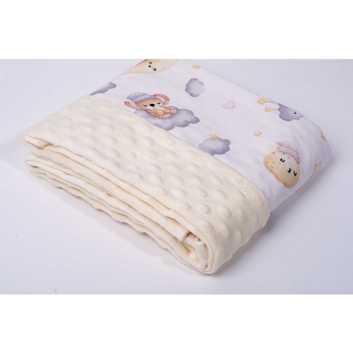 Bērnu pleds "Sweet Napping" 100x75cm  bēša krāsa