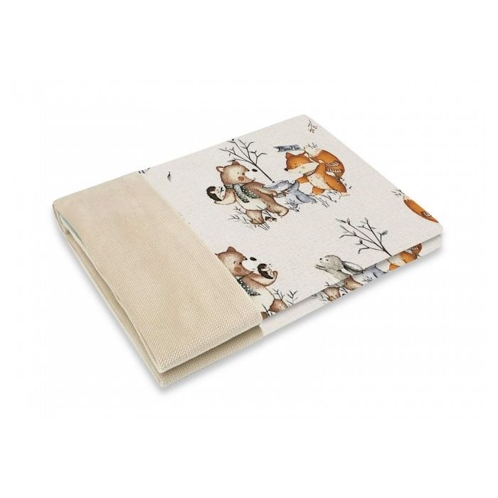 Komplekts jaundzimušajam no 6 daļām "Forest family beige"