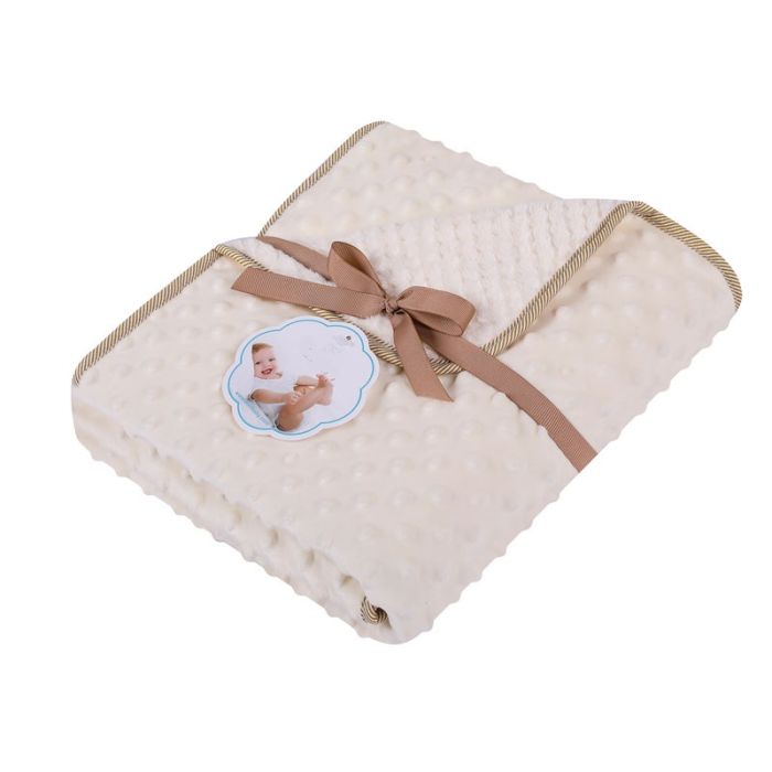  Divpusēja bērnu sega "Double" 80x90 bēšs