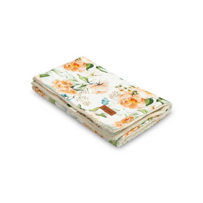 Bērnu pleds "SIlky" 100x80 cm with Peony