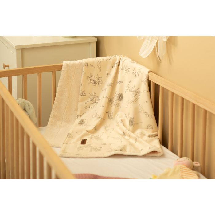 Bērnu pleds "Silky eco" 100x80 cm flora