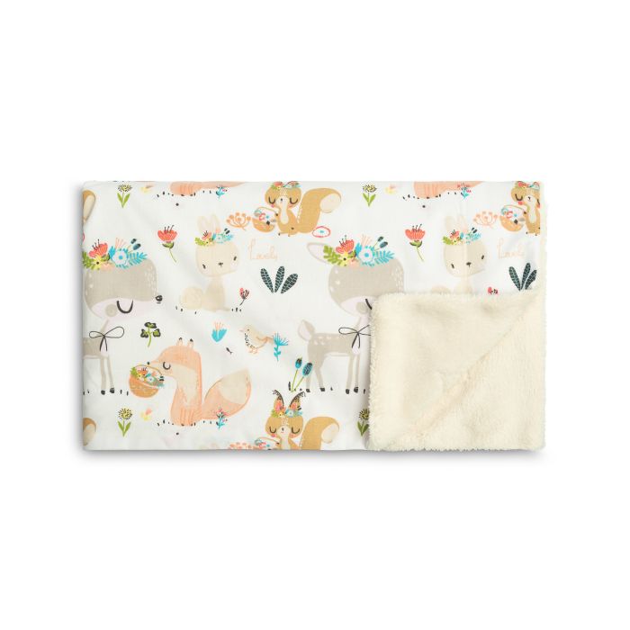 Bērnu pleds "SIlky" 100x80 cm with Best friend