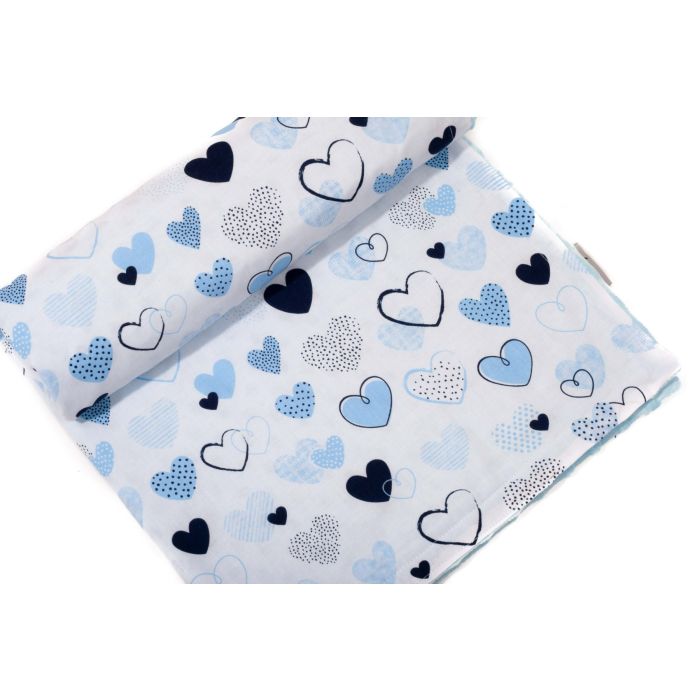 Bērnu pleds 100x75cm "My love" zils 