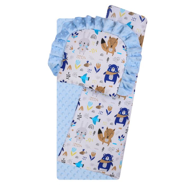 Pledukas ir pagalvė kūdikiui