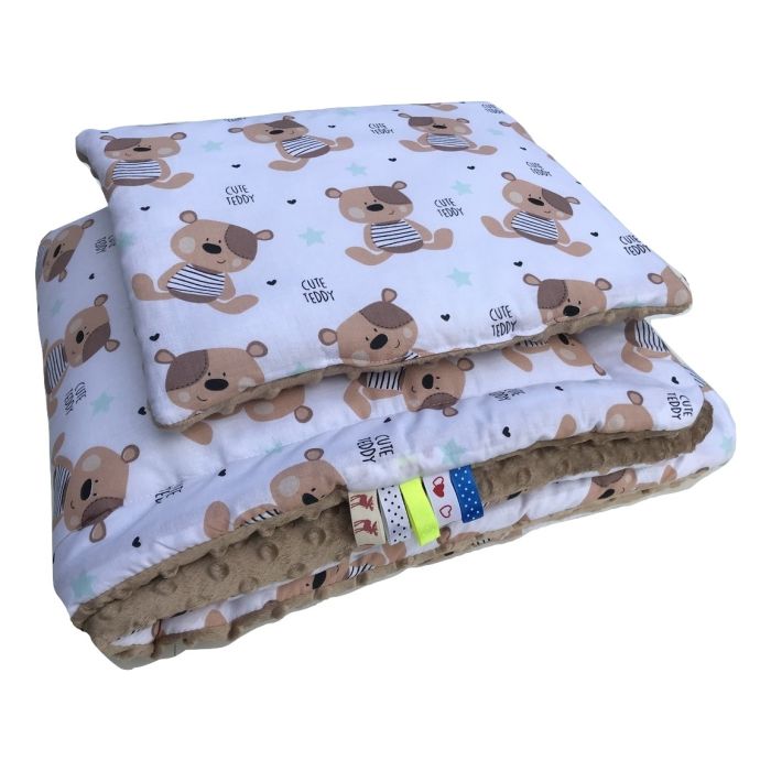 Pledukas ir pagalvė kūdikiui