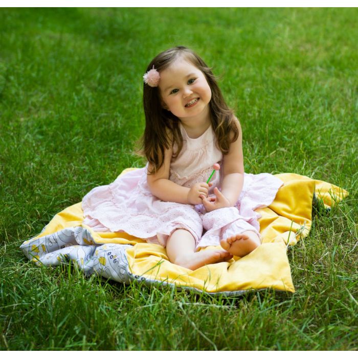 Bērnu pleds 100x75cm "Velvet feathers"