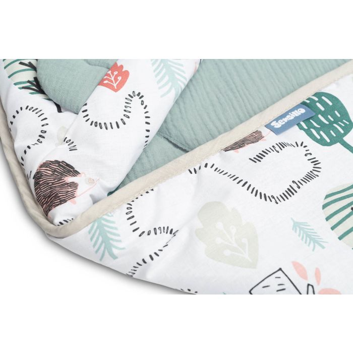 Autosēdeklīša muslīna guļammaiss "Archie" 90x90 cm 