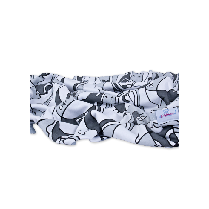 Kokvilnas bērnu sega "Big cats" 100x75cm 