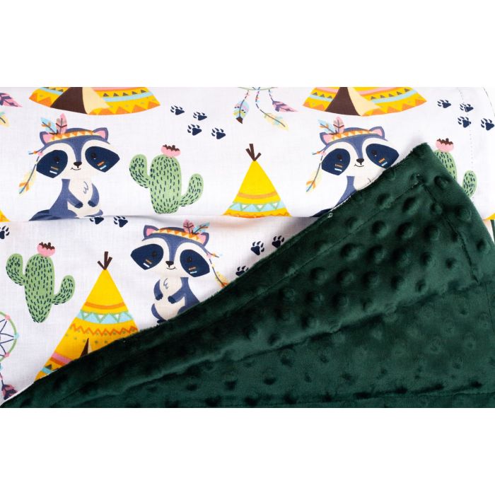 Bērnu pleds 100x75cm "Indiana" zaļš 