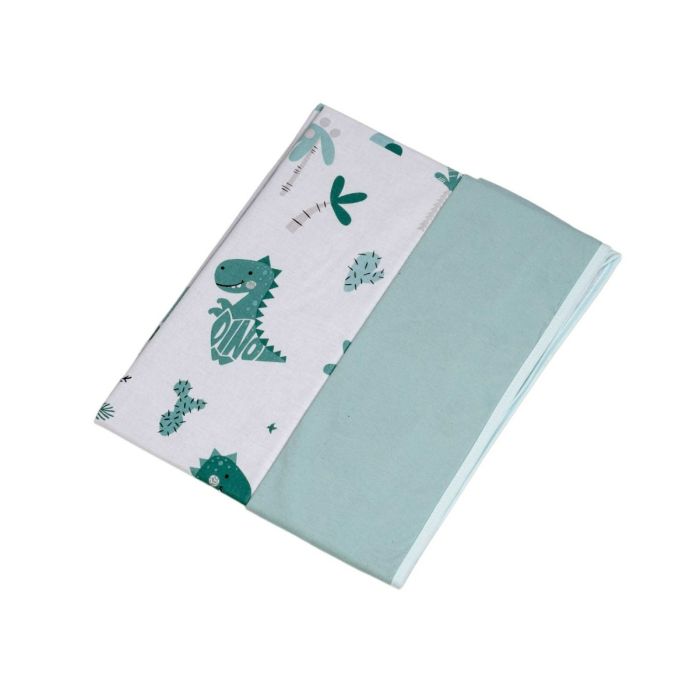 Kokvilnas bērnu sega "Dino" 100x75cm 