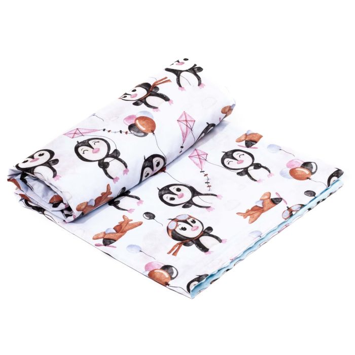 Bērnu pleds 100x75cm "Skipper" zils 