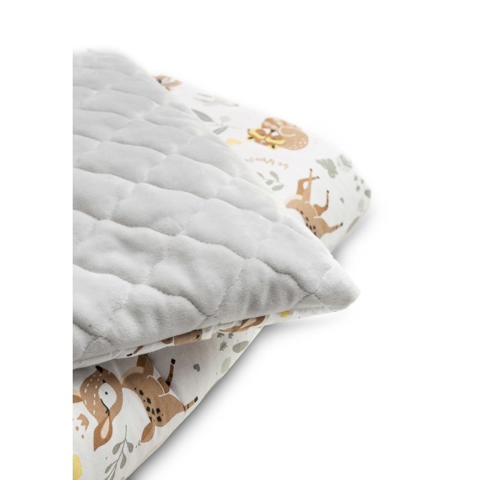 Pleds un spilvens zīdainim "Forest life" 