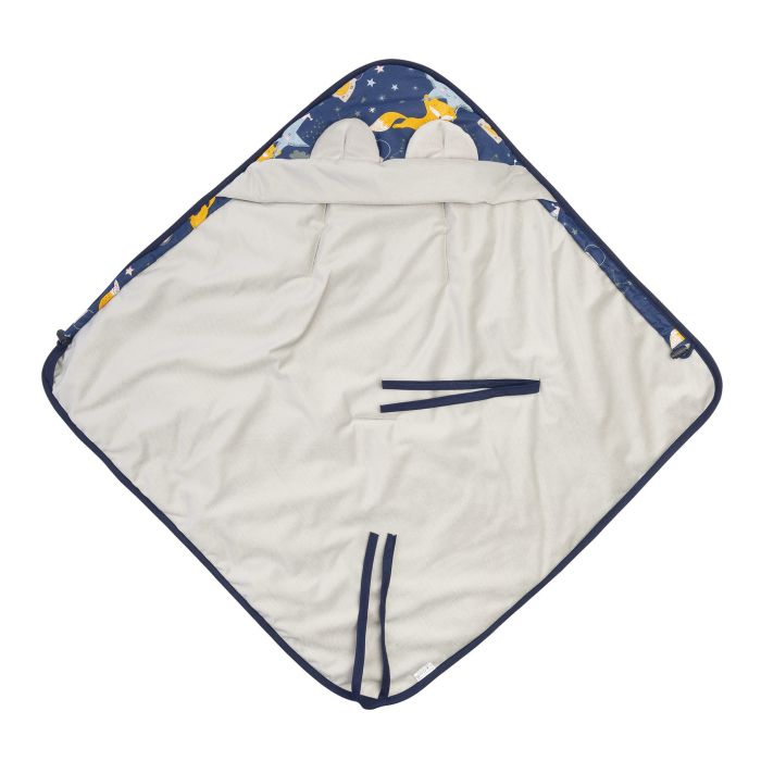 Autosēdeklīša guļammaiss "Foxes" 90x90 cm 