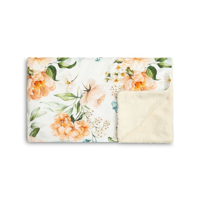 Bērnu pleds "SIlky" 100x80 cm with Peony