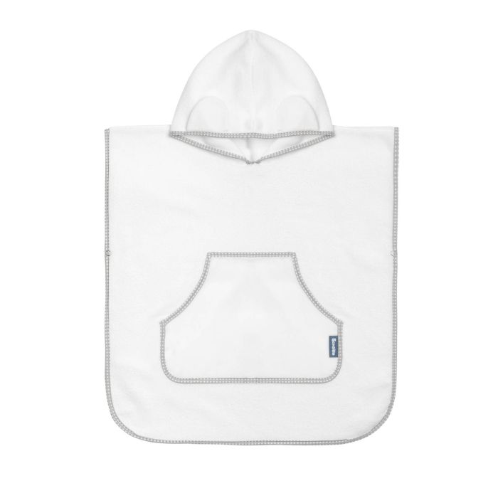 Bērnu pončo  "Water" 55x60 cm White