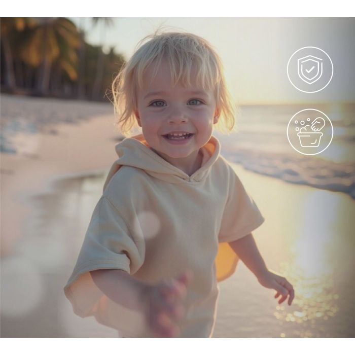 Bērnu pončo  "Coral" 70x60 cm Blue