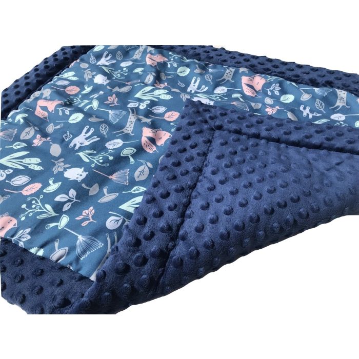 Pledukas su gyvūnų piešinuku, lapėmis