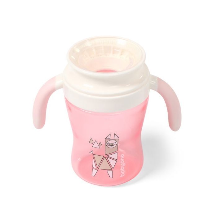 Babyono mācību krūzīte 3m+ 240 ml rozā