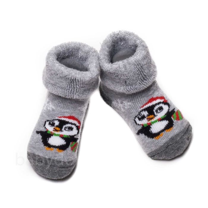 Kokvilnas zeķītes mazuļiem Penguin