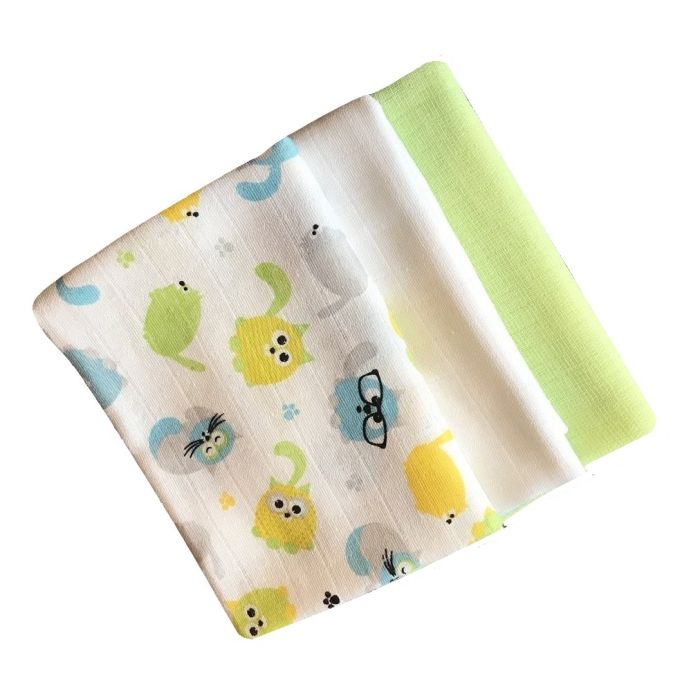 Kokvilnas autiņu komplekts "Kitty"