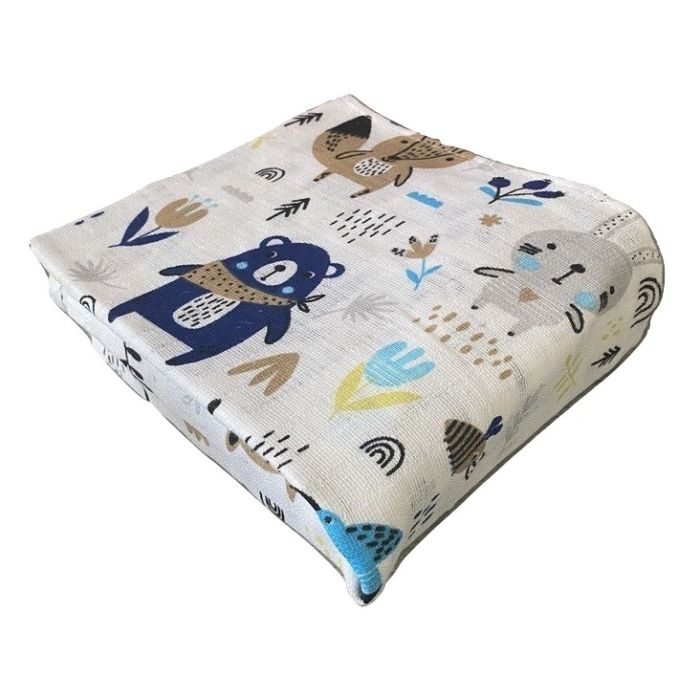 Marles autiņi ar zīmējumu 70x80cm "Forest" 