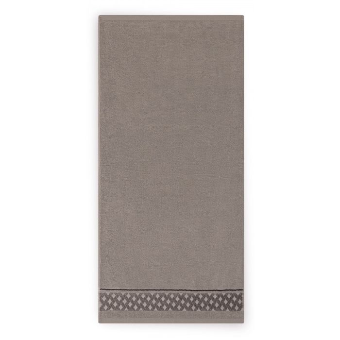 Dvielis (Ēģiptes kokvilnas) "Malta" 140x70cm brūns