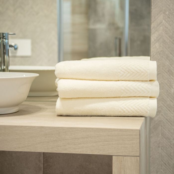 Dvielis (Ēģiptes kokvilnas) "Toscana"  dzeltenīga krāsa