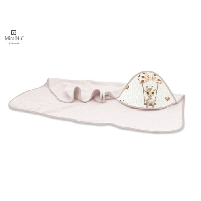 Komplekts jaundzimušajam no 6 daļām "Giraffee" dusty pink