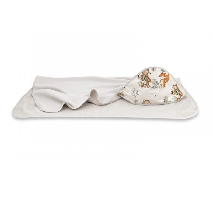 Komplekts jaundzimušajam no 6 daļām "Forest family beige"