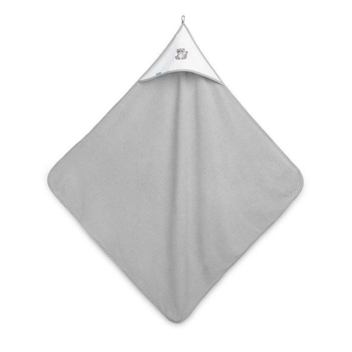 Dvielis ar kapuci "Raccoon" 100x100cm 