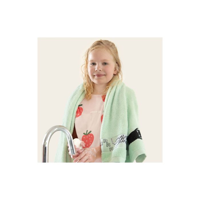 Dvielis bērniem (Ēģiptes kokvilnas) "Mufasa green" 