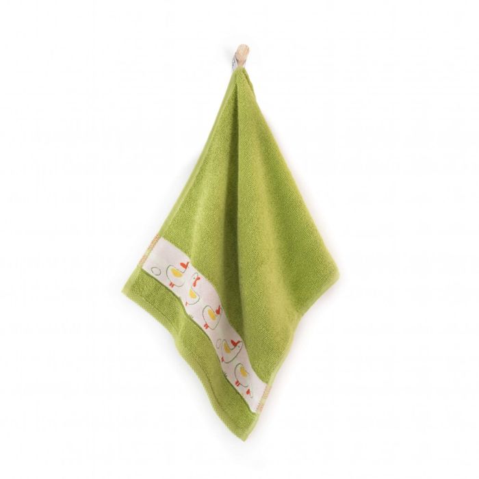 Dvielis bērniem (Ēģiptes kokvilnas) "Duck green"