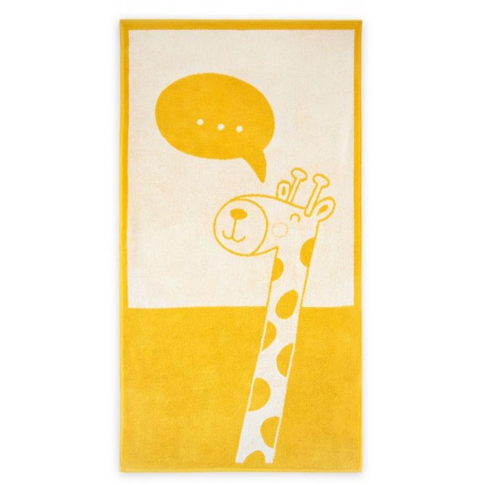 Dvielis (Ēģiptes kokvilnas)  "Giraffe" 130X70 cm 