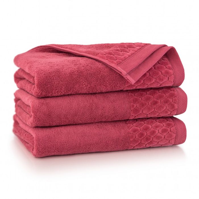 Dvielis (Ēģiptes kokvilnas) "Marettimo" 140x70cm bordo sarkans