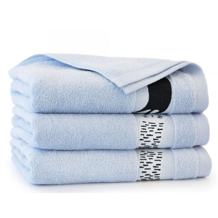 Dvielis (Ēģiptes kokvilnas)  "Mufasa" zils