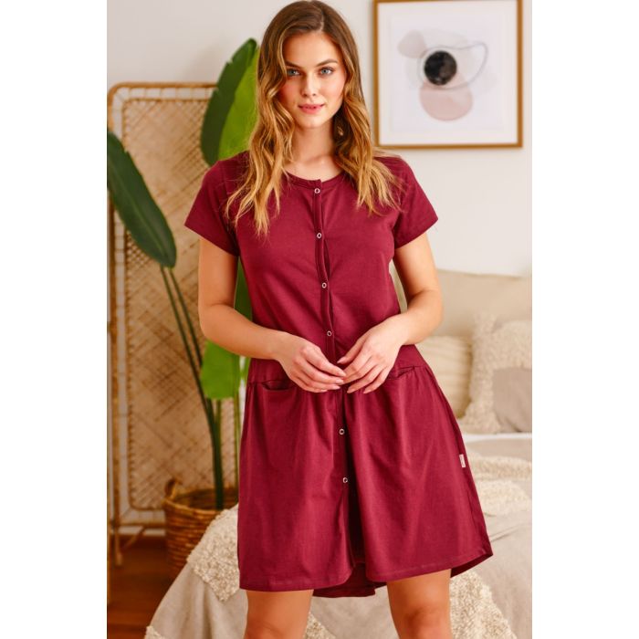 Kokvilnas naktskrekls grūtniecēm un barojošām "Italy" sangria