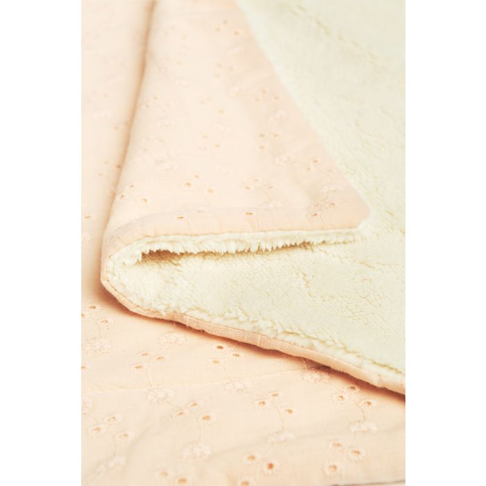 Bērnu pleds "Silky ornament" 100x80 cm rozā