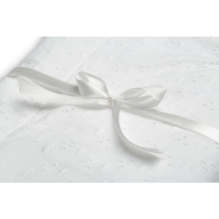 Bērnu pleds ar spilvenu "Soft cloud" 98x78 cm balts