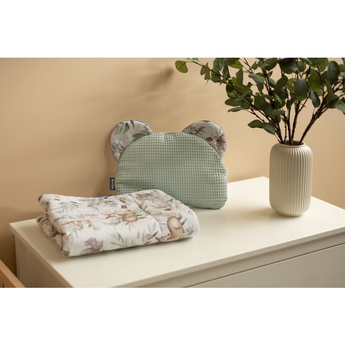 Komplekts "Deer" pleds 56x76 cm un spilvens 36x28 cm