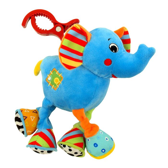 Rotaļlieta ratiem, gultai vai autokrēslam "Elephant" 