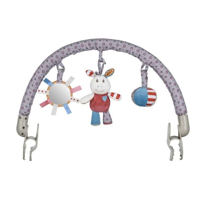 Rotaļlietu loks ratiņiem/krēsiņam "Frankie and friends"