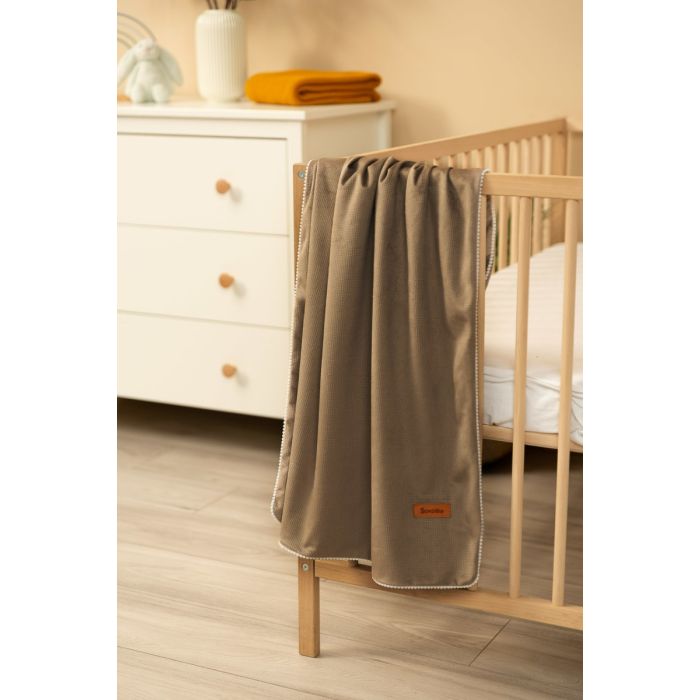 Bērnu pleds "Velvet+ beige" 100x75cm 