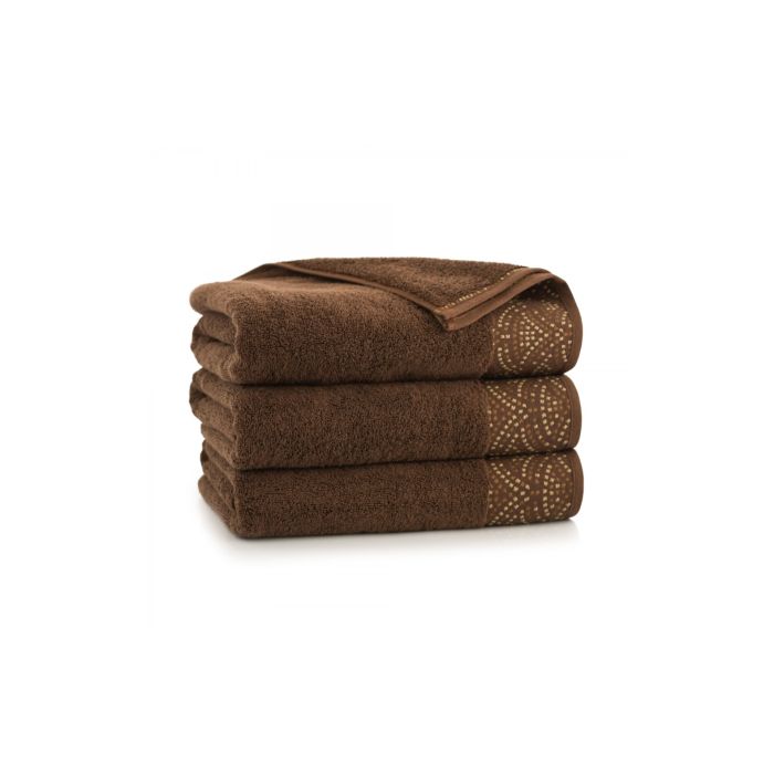 Dvielis (Ēģiptes kokvilnas) "Amore"  brūns