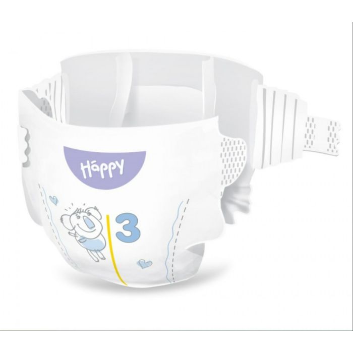 Autiņbiksītes bērniem BELLA Midi "3" 5-9kg 140 gab. Soft&Delicate 