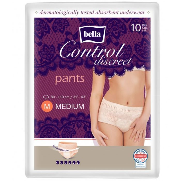 Autiņbikses Bella Control Discreet Pants