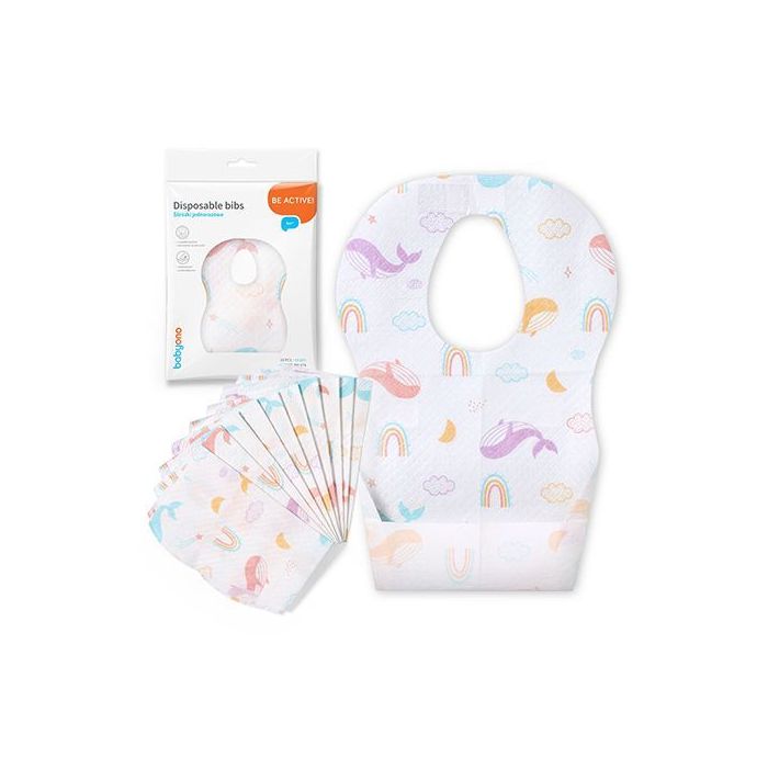 Vienreizējās lietošanas priekšauti mazuļiem N10