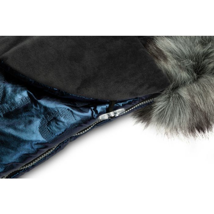 Guļammaiss bērnu ratiem "Aspen glamour" zils