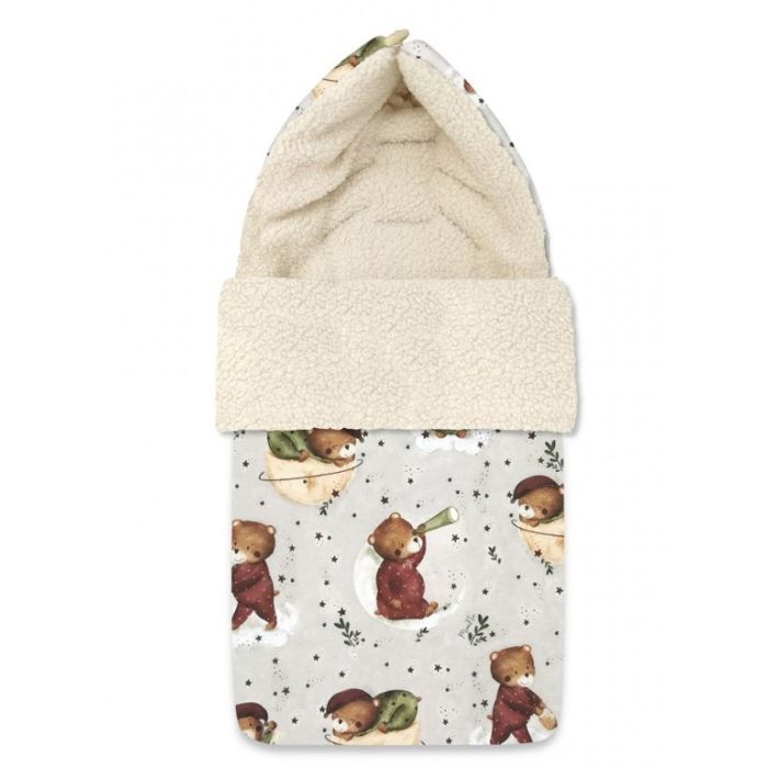 Guļammaiss autokrēsliņam, ratiem "Teddy" 45x95 cm 