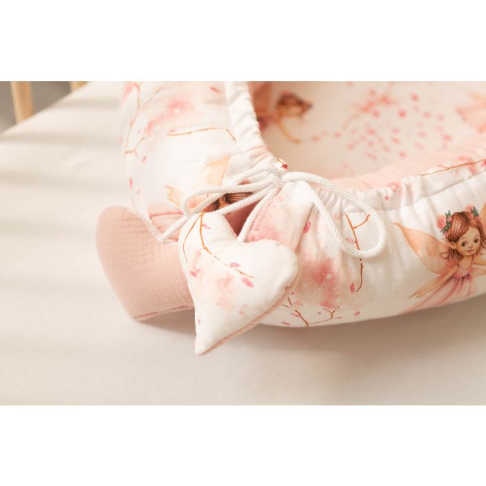 Zīdaiņu muslīnu ligzdina "Fairies" 